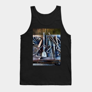 Blacksmith Tools on Table Tank Top